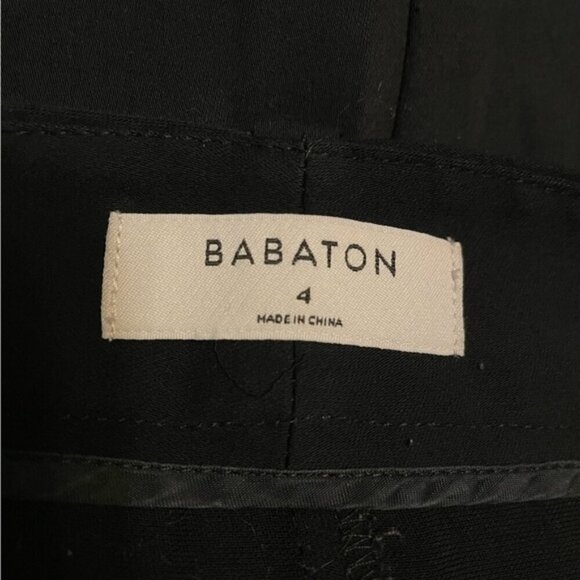 Aritzia Babaton Black Trousers Size 4 - Picture 4 of 5